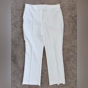 Rachel Zoe White Women's Pintuck Dress Pants size 14